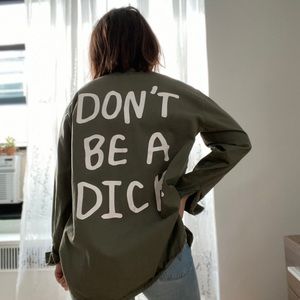 Jac Vanek ‘Don’t Be a Dick’ Jacket Sz XS